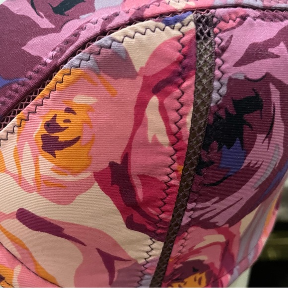 Nanette Lepore pink floral print strapless bikini top / L / Excellent condition - Picture 13 of 17